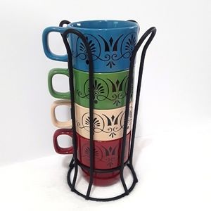 Stoneware Mug Set